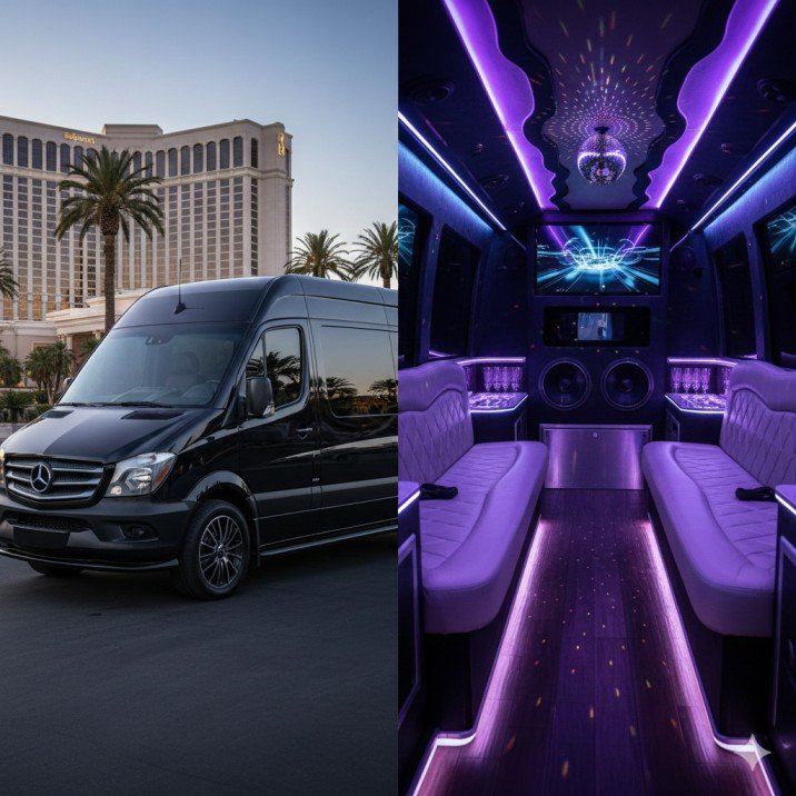 party bus las vegas rental