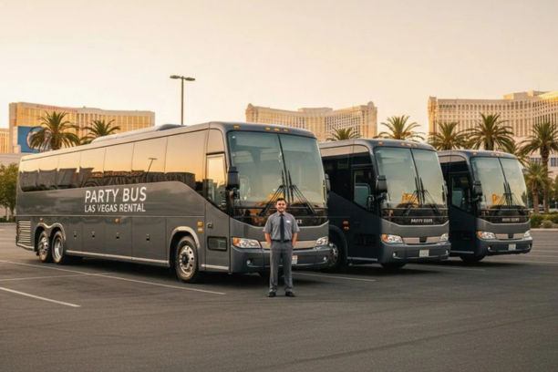 party bus las vegas rental