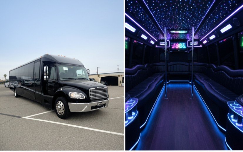 20-30 Passengers party bus las vegas