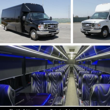 Executive Shuttle party bus las vegas