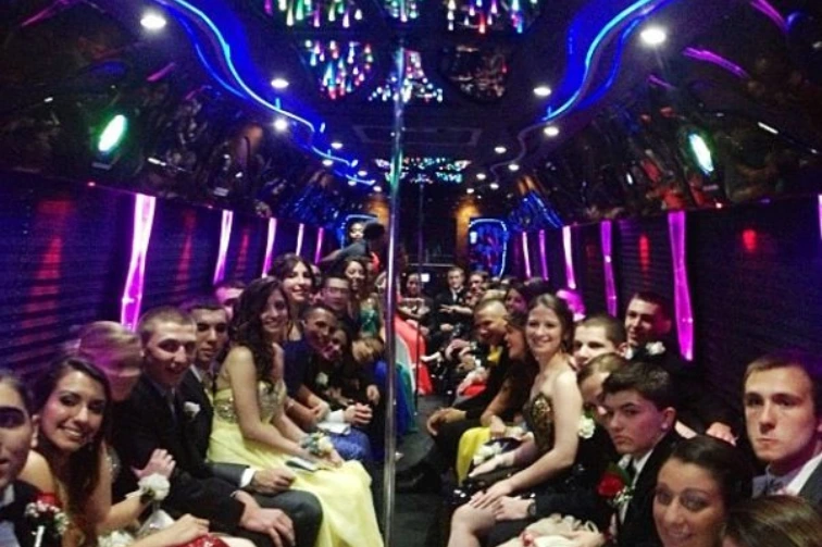 prom party bus las vegas