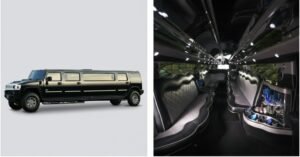 stretch suv limo party bus las vegas